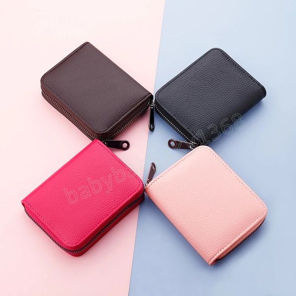 20 bits card holder mini travel leather purse bank business id card cover wallet case for men with zipper, White
20 bits card holder mini travel leather purse bank business id card cover wallet case for men with zipper, White