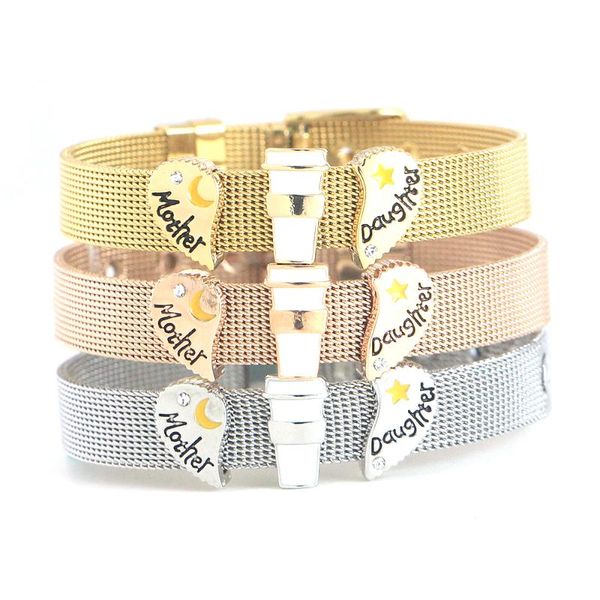 charm bracelets legenstar stainless steel mesh charms bracelet set mother &daughter coffee time diy wrap bangle &bracelet for morther's, Golden;silver
charm bracelets legenstar stainless steel mesh charms bracelet set mother &daughter coffee time diy wrap bangle &bracelet for morther's, Golden;silver