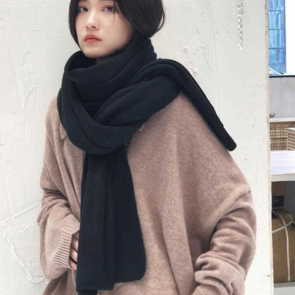 scarf ladies warm winter solid color imitation cashmere shawl outdoor windproof decoration, Blue;gray
scarf ladies warm winter solid color imitation cashmere shawl outdoor windproof decoration, Blue;gray