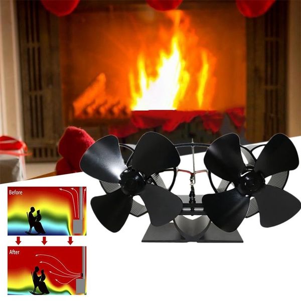 double motors wood stove 8-blade small size fan,silent heat warm power powered fire eco fan, dynamic electric fans
double motors wood stove 8-blade small size fan,silent heat warm power powered fire eco fan, dynamic electric fans
