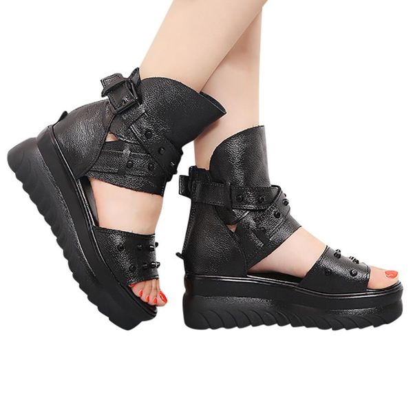 shoes women platform rivets wedge sandals roman casual summer ladies buty damskie sandalia feminina 2021 drop ship, Black
shoes women platform rivets wedge sandals roman casual summer ladies buty damskie sandalia feminina 2021 drop ship, Black