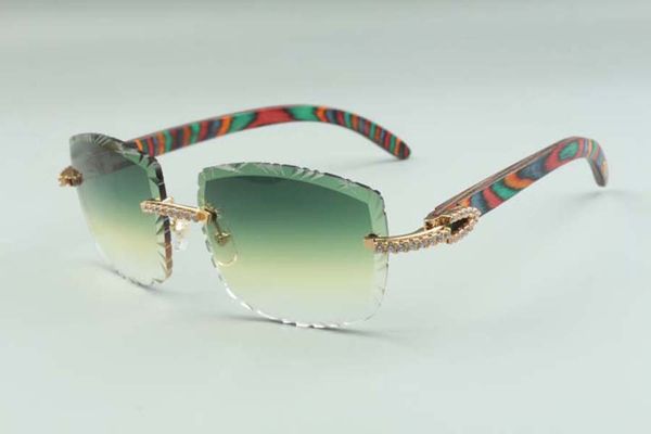 2021 designers sunglasses 3524023 medium diamonds cuts lens natural peacock wooden temples glasses, size: 58-18-135mm, White;black
2021 designers sunglasses 3524023 medium diamonds cuts lens natural peacock wooden temples glasses, size: 58-18-135mm, White;black