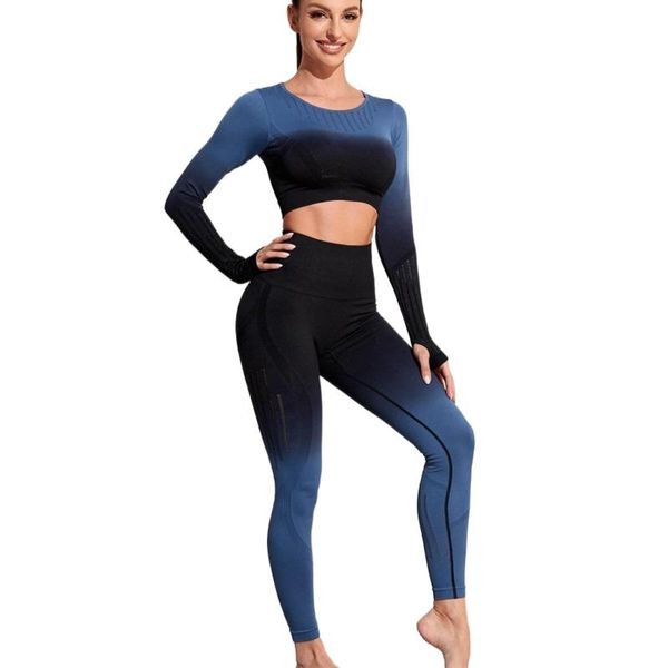 yoga outfit seamless set sportswear gym sets high waist pants long sleeve crop wear for women fitness sports suit
yoga outfit seamless set sportswear gym sets high waist pants long sleeve crop wear for women fitness sports suit