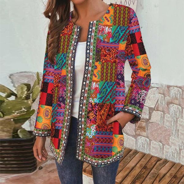 women's knits & tees ethnic floral print jacket cardigan coat women fashion autumn winter long sleeve loose outerwear chic g3, White
women's knits & tees ethnic floral print jacket cardigan coat women fashion autumn winter long sleeve loose outerwear chic g3, White