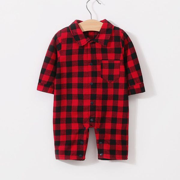 jumpsuits baby boy girl lapel plaid romper european and american style spring autumn long-sleeved, Blue
jumpsuits baby boy girl lapel plaid romper european and american style spring autumn long-sleeved, Blue