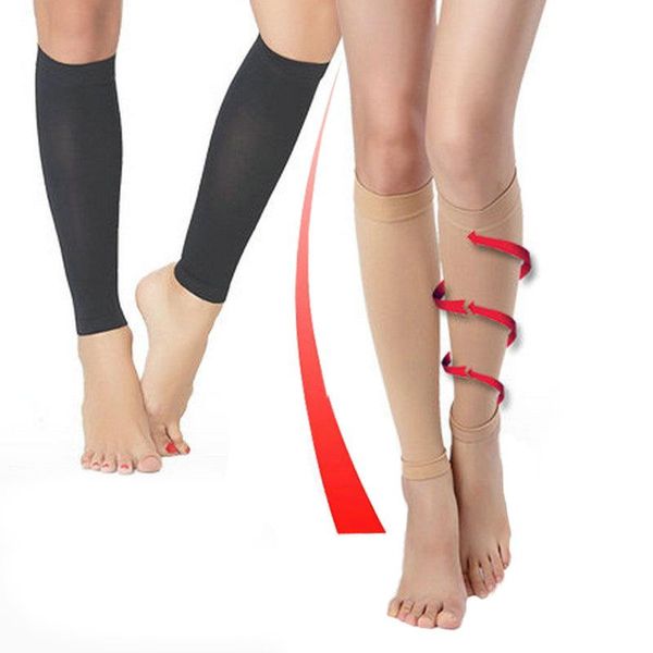 pair pressure leg sleeve socks protector compression calf stockings elastic non-slip running sports outdoor exercises arm & warmers, Black
pair pressure leg sleeve socks protector compression calf stockings elastic non-slip running sports outdoor exercises arm & warmers, Black