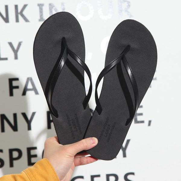 slippers fashion brand beach flip flops men summer flat breathable comfort outside, Black
slippers fashion brand beach flip flops men summer flat breathable comfort outside, Black
