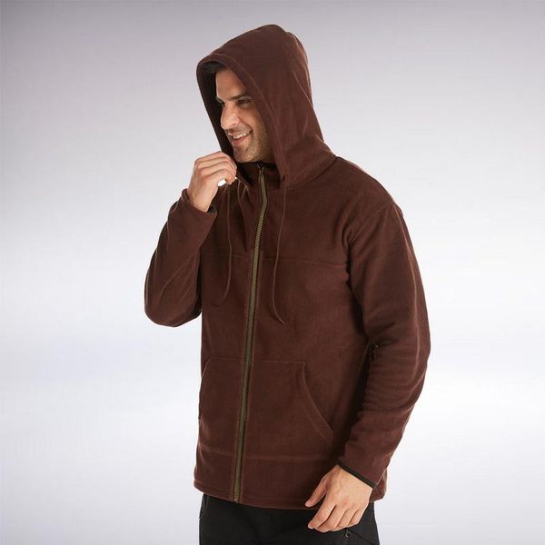 men's jackets warm fleece men outdoor stand collar zipper hooded coats male solid color windproof tactical combat jacket, Black;brown
men's jackets warm fleece men outdoor stand collar zipper hooded coats male solid color windproof tactical combat jacket, Black;brown