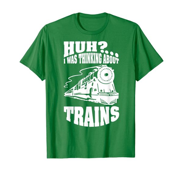 huh i was thinking about trains track railroad t-shirts, White;black
huh i was thinking about trains track railroad t-shirts, White;black
