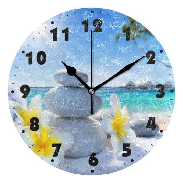 wall clocks flowers and stone - silent clock 9.8" decorative frameless battery operated contemporary creative round
wall clocks flowers and stone - silent clock 9.8" decorative frameless battery operated contemporary creative round