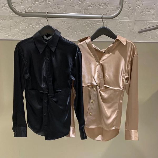 spring autumn products classic trendy brand design casual versatile collarhollow silk knotted long sleeve shirt a2 women's blouses & sh, White
spring autumn products classic trendy brand design casual versatile collarhollow silk knotted long sleeve shirt a2 women's blouses & sh, White