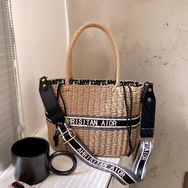 bags wallet backpack 2021 d home book tote grass woven embroidery vegetable basket wicker wide shoulder strap single bag, Black;red
bags wallet backpack 2021 d home book tote grass woven embroidery vegetable basket wicker wide shoulder strap single bag, Black;red