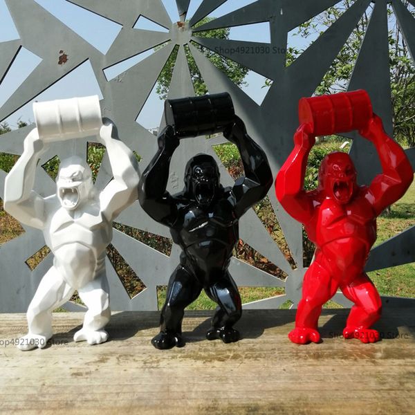 16"big creative king kong decoration art craft animal simulation resin statue gorilla bust figure model toy box 40cm collectible 210318
16"big creative king kong decoration art craft animal simulation resin statue gorilla bust figure model toy box 40cm collectible 210318
