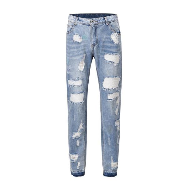 men's jeans european and american street style destruction washing vintage slim high hip hop cat beard skinny, Blue
men's jeans european and american street style destruction washing vintage slim high hip hop cat beard skinny, Blue