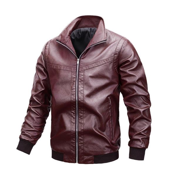 men's jackets men leather jacket motorcycle black jaqueta de couro masculina outwear male pu coats mens, Black;brown
men's jackets men leather jacket motorcycle black jaqueta de couro masculina outwear male pu coats mens, Black;brown