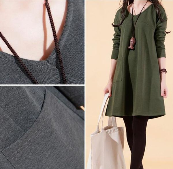 maternity dresses v-neck long-sleeved women's dress korean style loose plus size xl pregnant clothes clothing wear 2021 autumn 8011, White
maternity dresses v-neck long-sleeved women's dress korean style loose plus size xl pregnant clothes clothing wear 2021 autumn 8011, White
