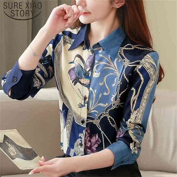 clothes vintage long sleeve silk blouse women spring fashion office lady shirt loose plus size 8425 50 210506, White
clothes vintage long sleeve silk blouse women spring fashion office lady shirt loose plus size 8425 50 210506, White