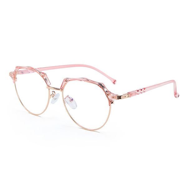 16002 new flat lens round diopter white screen glasses for men and women fashion sun glass 65b3, White;black
16002 new flat lens round diopter white screen glasses for men and women fashion sun glass 65b3, White;black