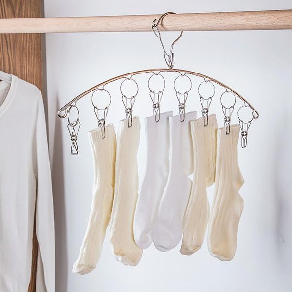 hangers & racks clothes hanger closet organizer drying rack with 8 clips, stainless steel laundry cabinet clip 8-hole
hangers & racks clothes hanger closet organizer drying rack with 8 clips, stainless steel laundry cabinet clip 8-hole