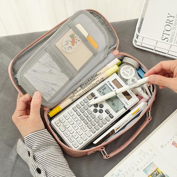 pencil cases large capacity exquisite canvas portable case storage school pen supplies bag pencils pouch stationery gift
pencil cases large capacity exquisite canvas portable case storage school pen supplies bag pencils pouch stationery gift