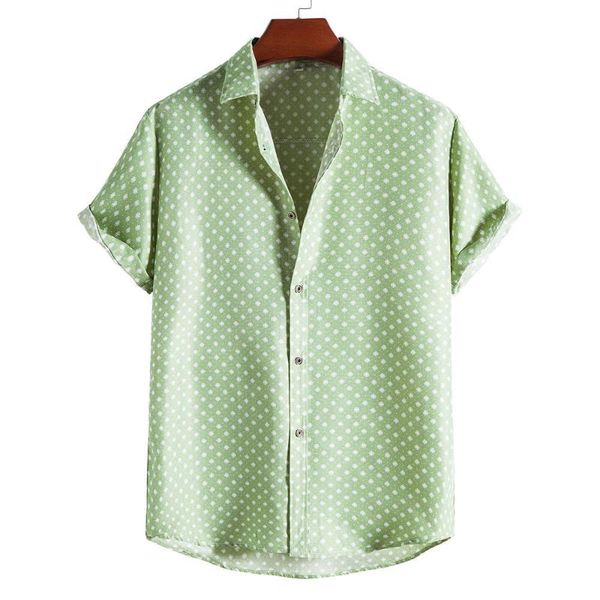 men's casual shirts arrival men hawaiian camicias harajuku printed short-sleeve blouses green dots pattern shirt, White;black
men's casual shirts arrival men hawaiian camicias harajuku printed short-sleeve blouses green dots pattern shirt, White;black