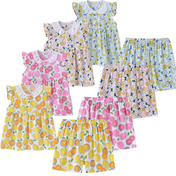 clothing sets born infant baby girls fruit floral dress shorts pajamas sleepwear outfits conjuntos para girl clothes, White
clothing sets born infant baby girls fruit floral dress shorts pajamas sleepwear outfits conjuntos para girl clothes, White
