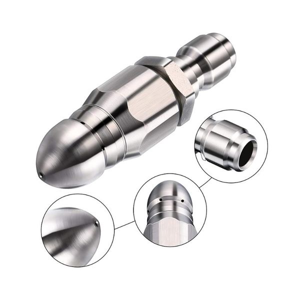 1/4inch drain hose nozzle pipe cleaning machine sewer jetter button nose pressure for tap spray watering equipments
1/4inch drain hose nozzle pipe cleaning machine sewer jetter button nose pressure for tap spray watering equipments
