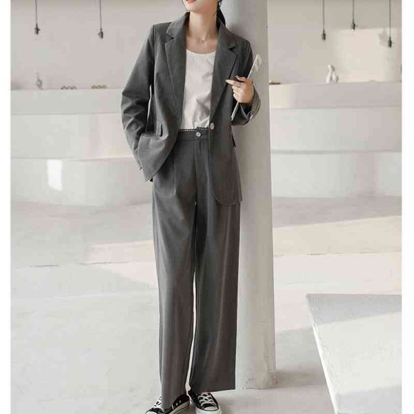 women's two piece pants gray blazers two-piece set women office business pant suits female elegance ladies spring autumn plus size j7gn, White
women's two piece pants gray blazers two-piece set women office business pant suits female elegance ladies spring autumn plus size j7gn, White