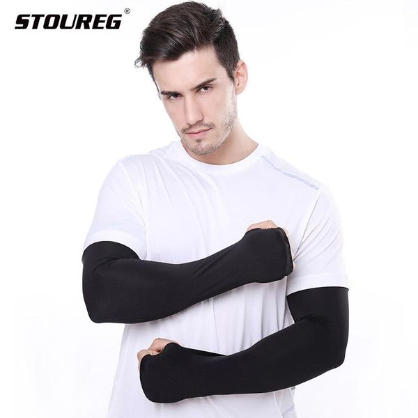 sports arm compression sleeve ice basketball cycling warmer summer running uv protection sleeves elbow & knee pads, Black;gray
sports arm compression sleeve ice basketball cycling warmer summer running uv protection sleeves elbow & knee pads, Black;gray