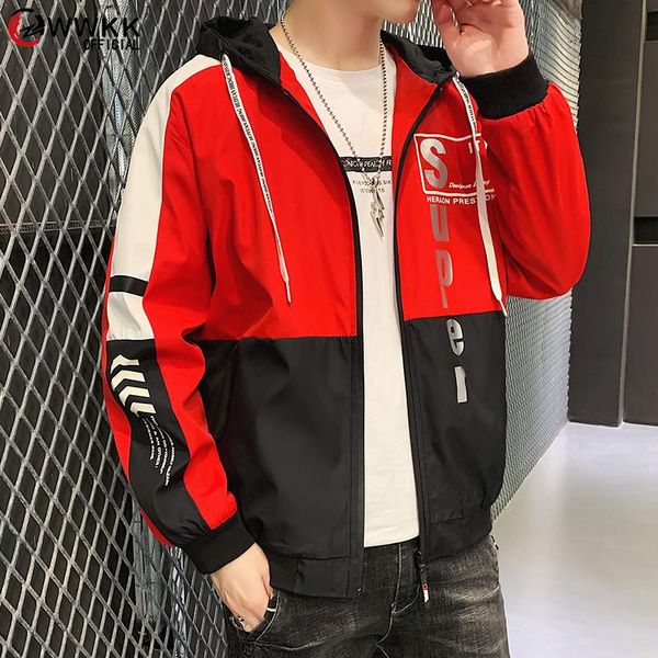 harajuku color block jacket streetwear mens hip hop windbreaker printed street dance coat autumn summer clothes men's jackets, Black;brown
harajuku color block jacket streetwear mens hip hop windbreaker printed street dance coat autumn summer clothes men's jackets, Black;brown