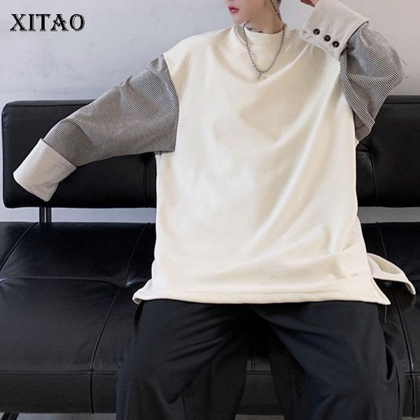 women's hoodies & sweatshirts xitao striped patchwork sweatshirt women casual winter fashion style o neck collar long sleeve side split, Black
women's hoodies & sweatshirts xitao striped patchwork sweatshirt women casual winter fashion style o neck collar long sleeve side split, Black