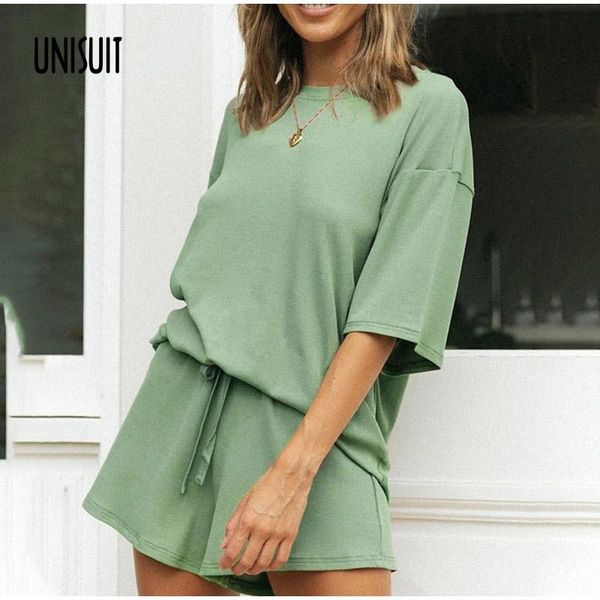 women's tracksuits summer 2 piece homewear outfits trendy o neck short sleeve blouse drawstring shorts sets elegant solid loose sports, Gray
women's tracksuits summer 2 piece homewear outfits trendy o neck short sleeve blouse drawstring shorts sets elegant solid loose sports, Gray