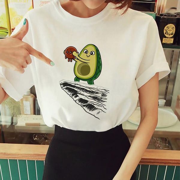 avocado spoof fun printed fahion womens t shirts summer casual tee white short sleeve top
avocado spoof fun printed fahion womens t shirts summer casual tee white short sleeve top