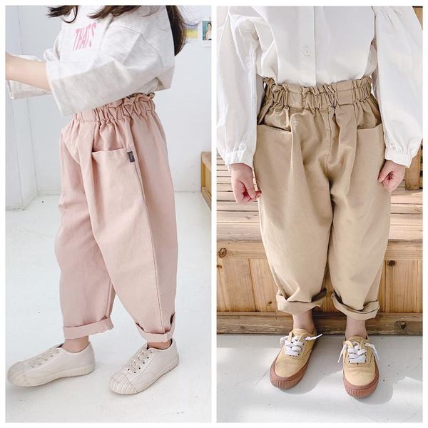 trousers children girls high waist cotton casual harlan pants 2021 spring and autumn baby gilrs pleated loose infants kids, Blue
trousers children girls high waist cotton casual harlan pants 2021 spring and autumn baby gilrs pleated loose infants kids, Blue