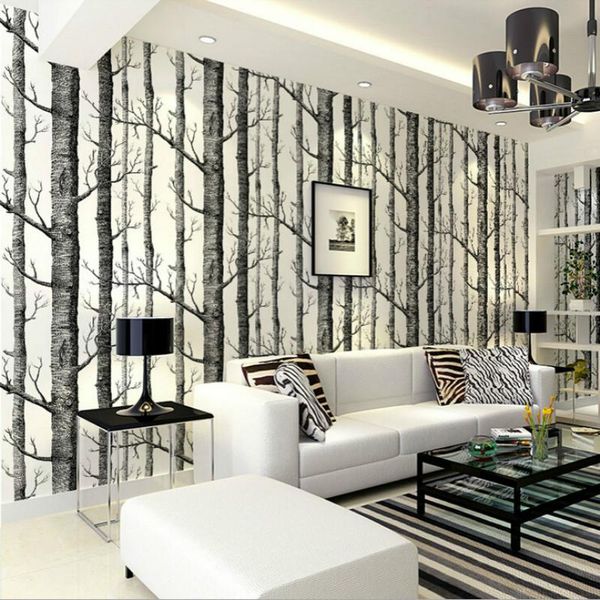 wallpapers 0.53*10m black white birch tree 3d wallpaper for bedroom living room modern home decor wall paper roll rustic forest woods s014
wallpapers 0.53*10m black white birch tree 3d wallpaper for bedroom living room modern home decor wall paper roll rustic forest woods s014