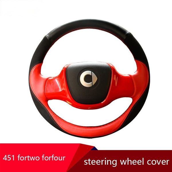 steering wheel covers car genuine leather hand sewing cover interior modification accessories for smart 451 fortwo forfour styling
steering wheel covers car genuine leather hand sewing cover interior modification accessories for smart 451 fortwo forfour styling