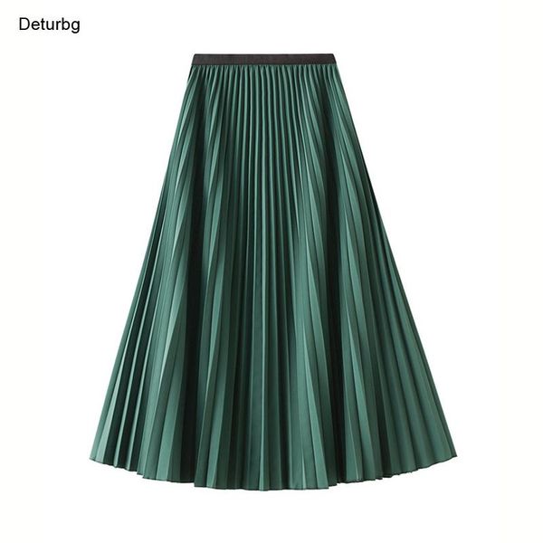 skirts women's elegant accordion pleated skirt korean female casual high waist drape midi long faldas saias 2021 summer sk782, Black
skirts women's elegant accordion pleated skirt korean female casual high waist drape midi long faldas saias 2021 summer sk782, Black