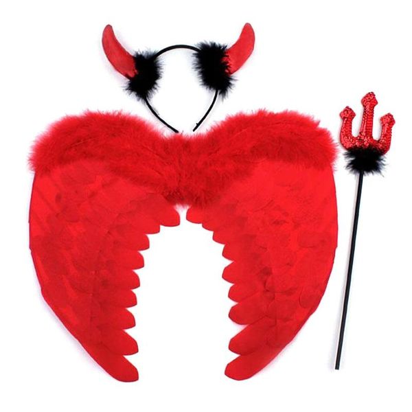 other event & party supplies red pitchfork sequin horns christmas halloween costume feather angel wings fancy dress props devil set
other event & party supplies red pitchfork sequin horns christmas halloween costume feather angel wings fancy dress props devil set