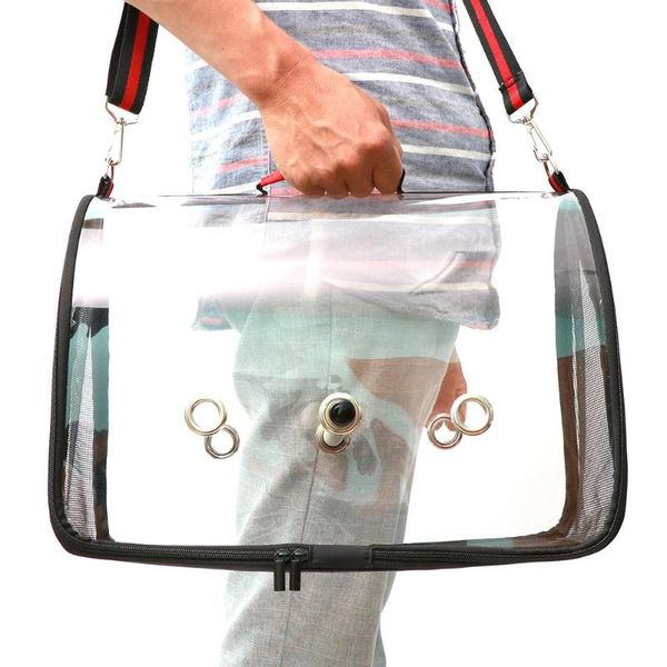 portable lightweight bird carrier cage transparent breathable parrots travel bag cages
portable lightweight bird carrier cage transparent breathable parrots travel bag cages