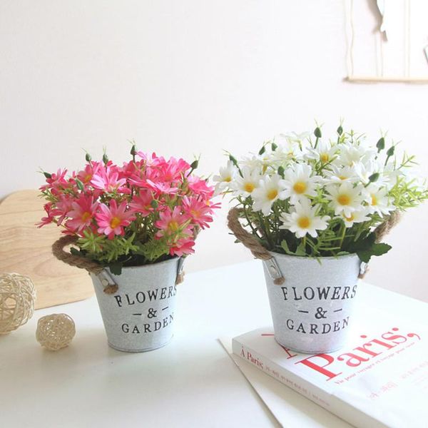 decorative flowers & wreaths daisy flower pot home office deskvintage style fake floral decor potted plant for party garden el
decorative flowers & wreaths daisy flower pot home office deskvintage style fake floral decor potted plant for party garden el