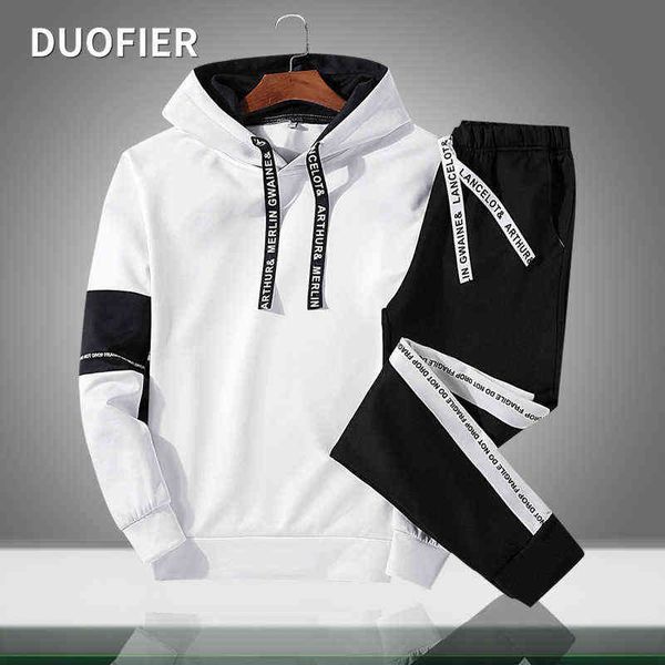 tracksuit men's sets sporting suit sportswear hoodies sweatpants male track suits joggers patchwork fashion slim fit gym fitness g1209, Gray
tracksuit men's sets sporting suit sportswear hoodies sweatpants male track suits joggers patchwork fashion slim fit gym fitness g1209, Gray
