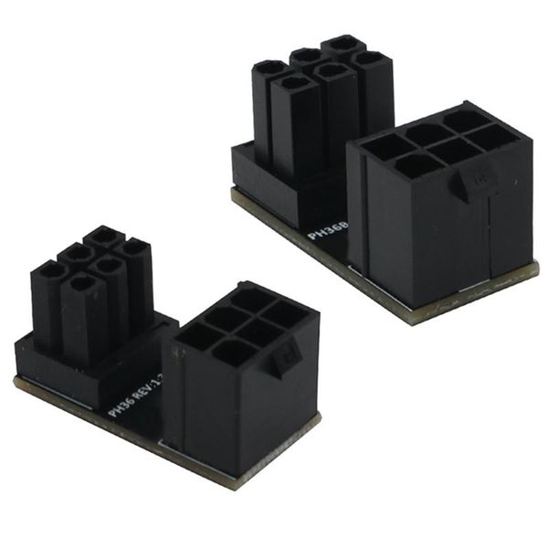6pin female to male 180 degree angled power adapter converter for desk image card computer cables & connectors
6pin female to male 180 degree angled power adapter converter for desk image card computer cables & connectors
