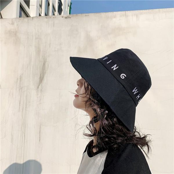 english letter fisherman hat women's japanese spring and autumn korean style internet celebrity travel along sunscreen sun wide brim ha, Blue;gray
english letter fisherman hat women's japanese spring and autumn korean style internet celebrity travel along sunscreen sun wide brim ha, Blue;gray
