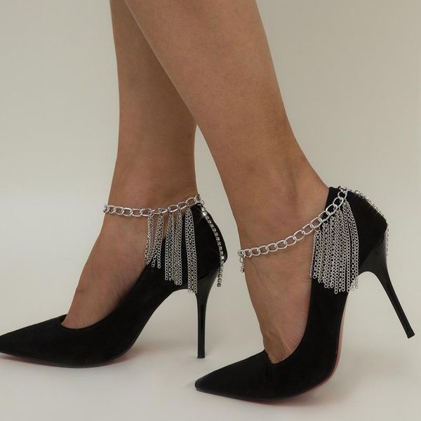 anklets ae-canfly 2021 retro tassel inlaid crystal chain high heels anklet women's fashion trend geometric shoe jewelry gift, Red;blue
anklets ae-canfly 2021 retro tassel inlaid crystal chain high heels anklet women's fashion trend geometric shoe jewelry gift, Red;blue