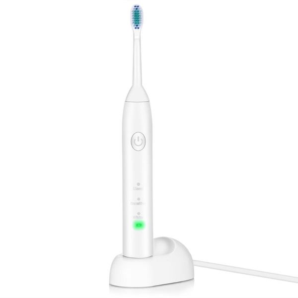 toothbrush intelligent sonic electric smart dental care with 3 modes and 2 brush heads high-frequency vibrating
toothbrush intelligent sonic electric smart dental care with 3 modes and 2 brush heads high-frequency vibrating