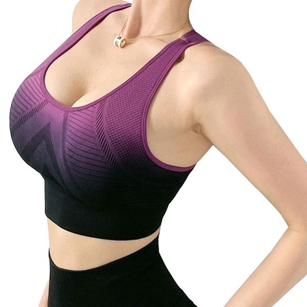 yoga outfit fashion striped women breathable shockproof athletic gym running fitness vest bra without steel ring sports underwear
yoga outfit fashion striped women breathable shockproof athletic gym running fitness vest bra without steel ring sports underwear