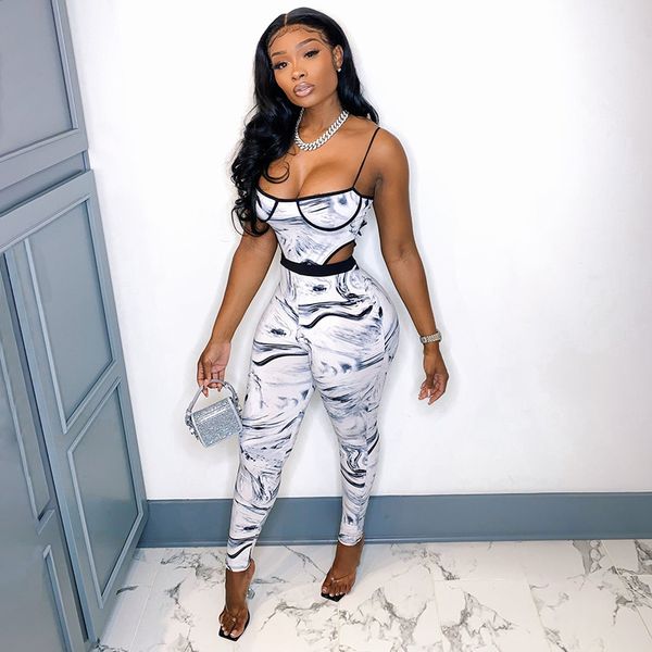 2021 sleeveless cut out print bodycon bodysuit leggings 2 pieces set autumn winter women fashion tracksuit romperby air, Black;white
2021 sleeveless cut out print bodycon bodysuit leggings 2 pieces set autumn winter women fashion tracksuit romperby air, Black;white