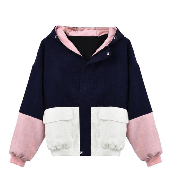 autumn winter outerwear coats jackets women long sleeve corduroy patchwork oversize jacket windbreaker coat overcoat women's, Black;brown
autumn winter outerwear coats jackets women long sleeve corduroy patchwork oversize jacket windbreaker coat overcoat women's, Black;brown