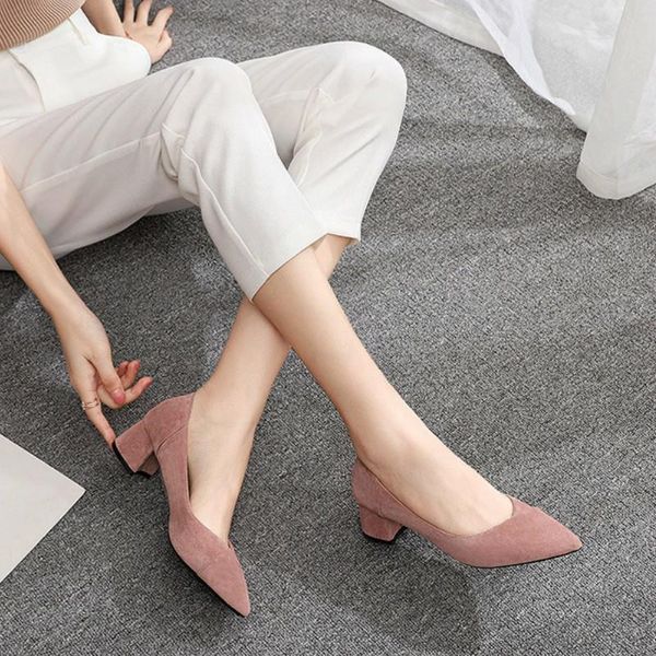 dress shoes 2021 fashion spring summer women's flock square middle heels pointed toes elegant delicate and pretty ladies pumps, Black
dress shoes 2021 fashion spring summer women's flock square middle heels pointed toes elegant delicate and pretty ladies pumps, Black