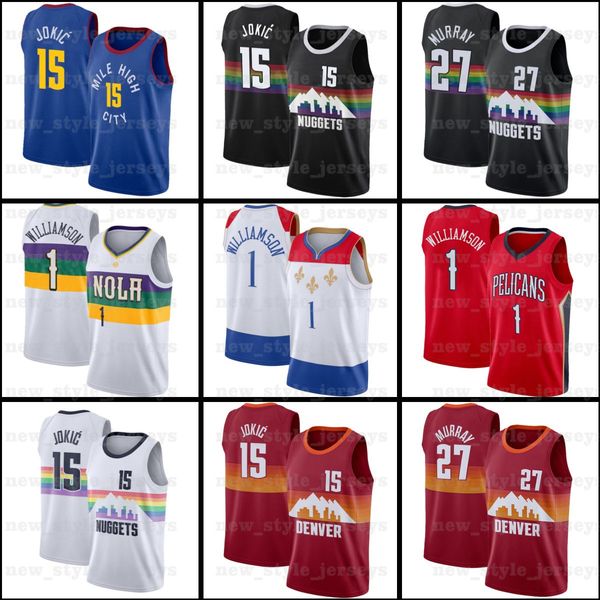 ncaa duke 1 zion 15 nikola williamson murray jokic 27 jamal z9 denver\rnuggets\rnew orleans\rpelicans\rmen basketball jerseys, Black
ncaa duke 1 zion 15 nikola williamson murray jokic 27 jamal z9 denver\rnuggets\rnew orleans\rpelicans\rmen basketball jerseys, Black